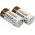 EagleTac CR123 A Li-Ion battery 16340 (CR123A, RC R123) 750mAh 3,7V (2 pieces)