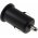 Powery Mini car charger with USB connection 1A