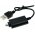 Charger cable, charger for e-cigarette / Shisha type USB-RT-1103-2 with USB