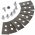 8x replacement blades, knives for robotic lawnmower Mammotion Luba 1 Luba 2 incl. screws