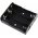 battery holder for 3x Mignon/AA batteries with clip connector