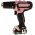 Makita Rechargeable percussion drill set HP 331DSAP1 Pink 12V, 24W, incl. carrying bag and bits